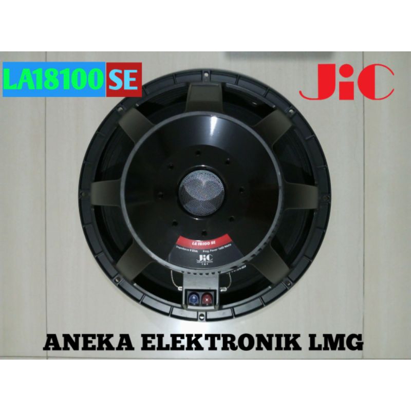 SPEAKER JIC LA18100 SE 18 INCH PRODUK ASLI ORIGINAL