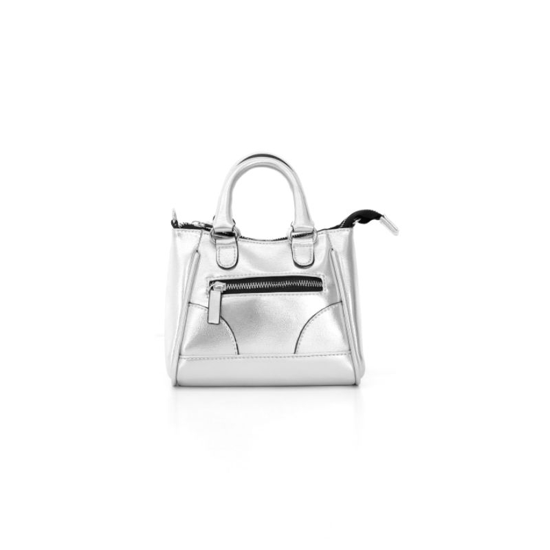 TAS SELEMPANG MINI WANITA KIARA BAG SILVER SLING BAG WANITA TERBARU