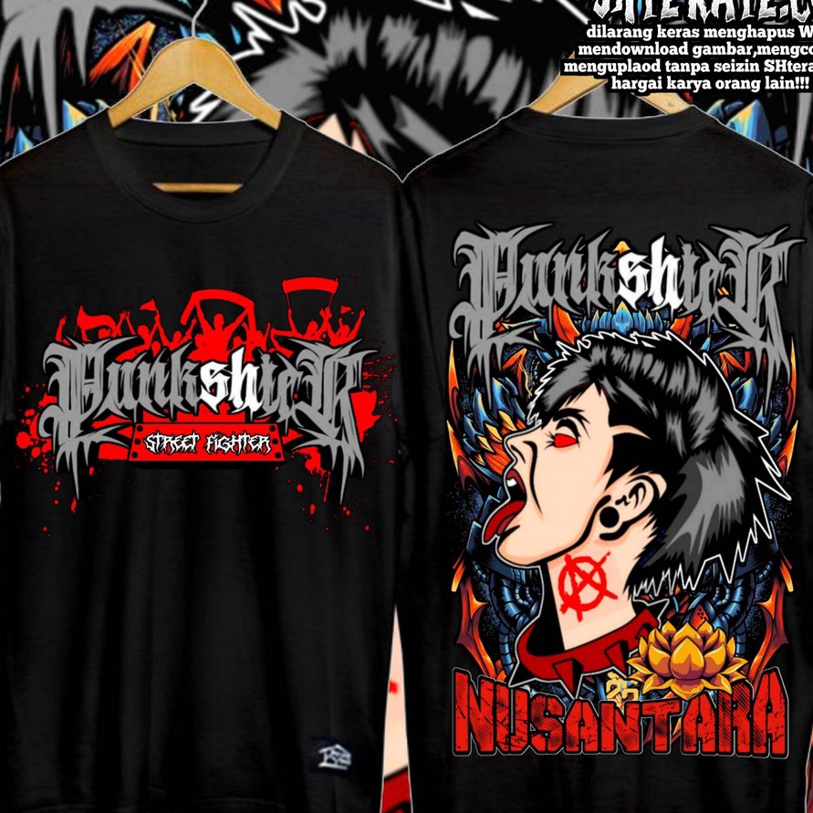 Star Seller COD Kaos Punkshter PSHT 3s cotton combed distro original Premium