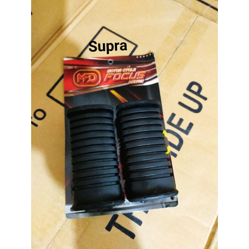 footstep depan standard supra / Barstep depan supra karet hitam