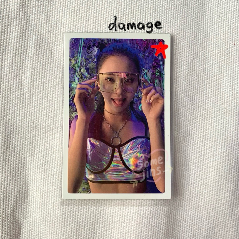 Twice chaeyoung photocard feel special pc specs border putih