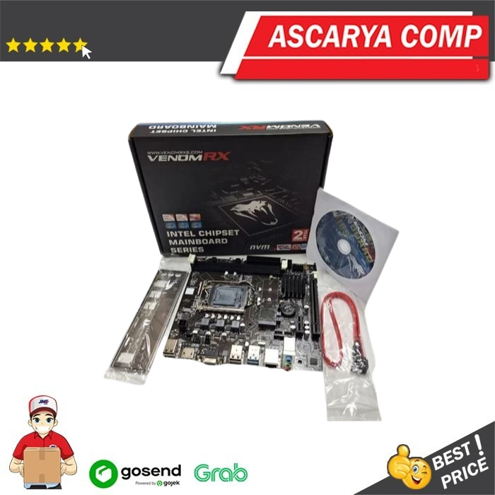 VenomRX Intel H61 (LGA1155, Intel H61, DDR3)