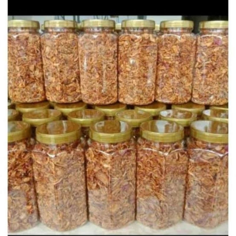 

BAGOR/ BAWANG GORENG MERAH GRADE A TANPA CAMPURAN TEPUNG