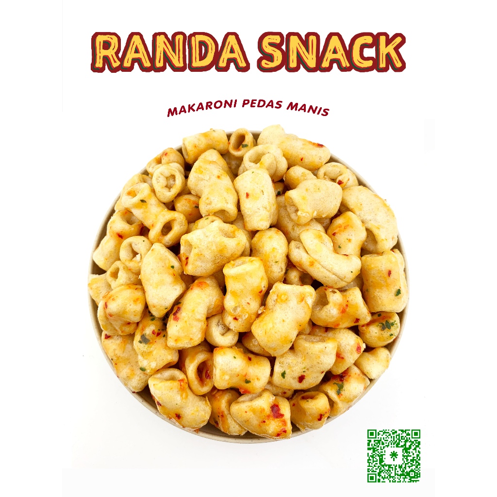 

Makaroni Pedas Manis - RANDA SNACK - 1kg / 1000gr