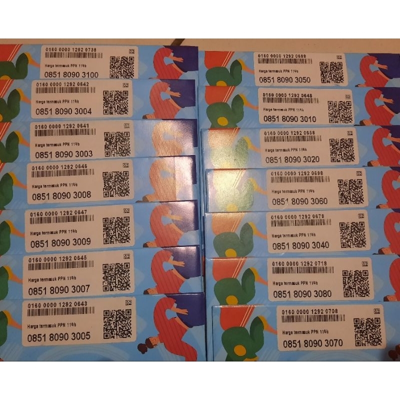 NOMOR CANTIK PERDANA TELKOMSEL BYU SEGEL