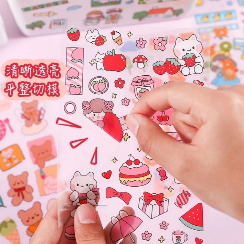 

Sticker Lucu Gemoy Decoration Journaling