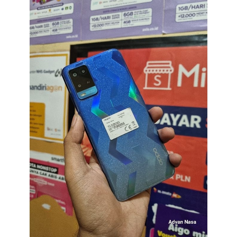 (second) Oppo A54 Ram 6/128gb Fullset