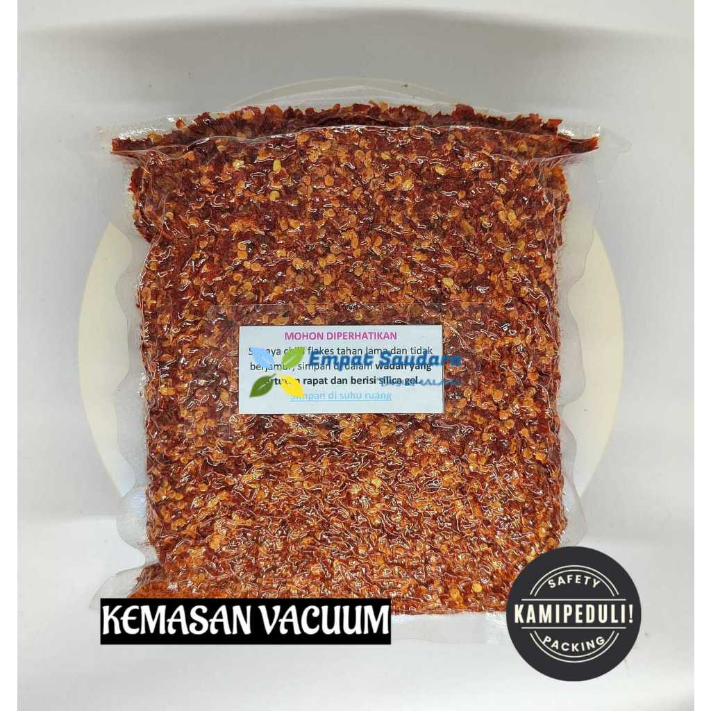 

KTr190 (500 gr) CHILLI FLAKES / CABE SERPIHAN SANGAT PEDAS