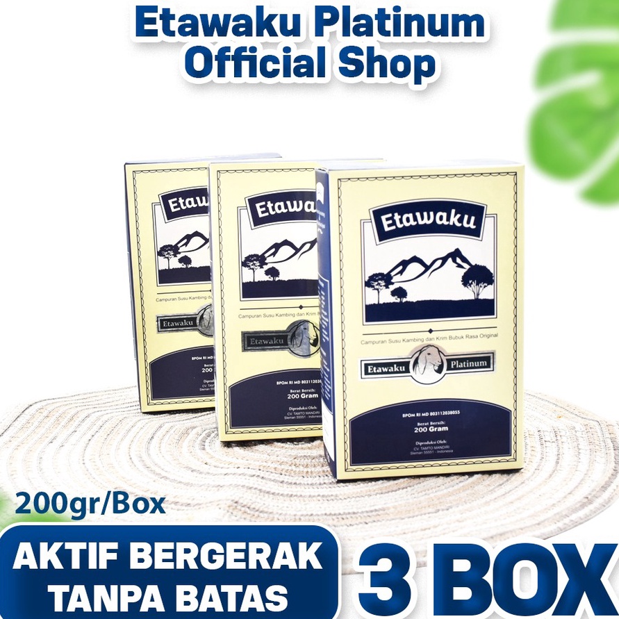 

Terbaru 33 Etawaku Susu Paket 3 Box Susu Kambing Murni Krimer Bubuk