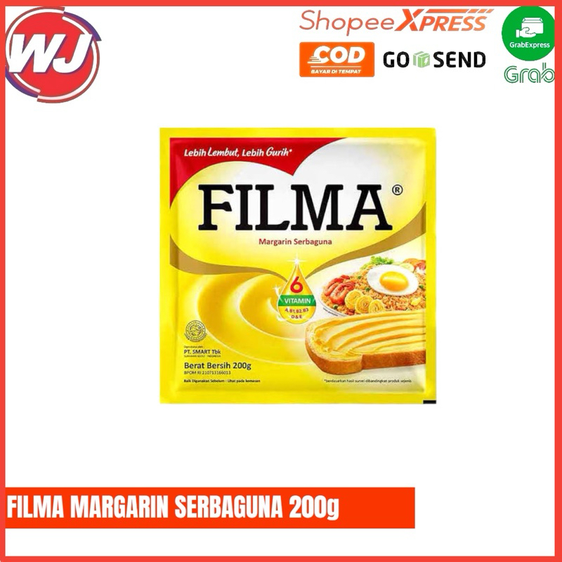 

FILMA MARGARIN SERBAGUNA 200g