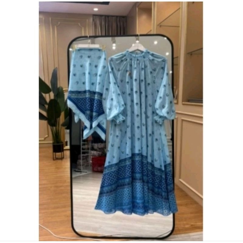 gamis set hijab shellasaukia