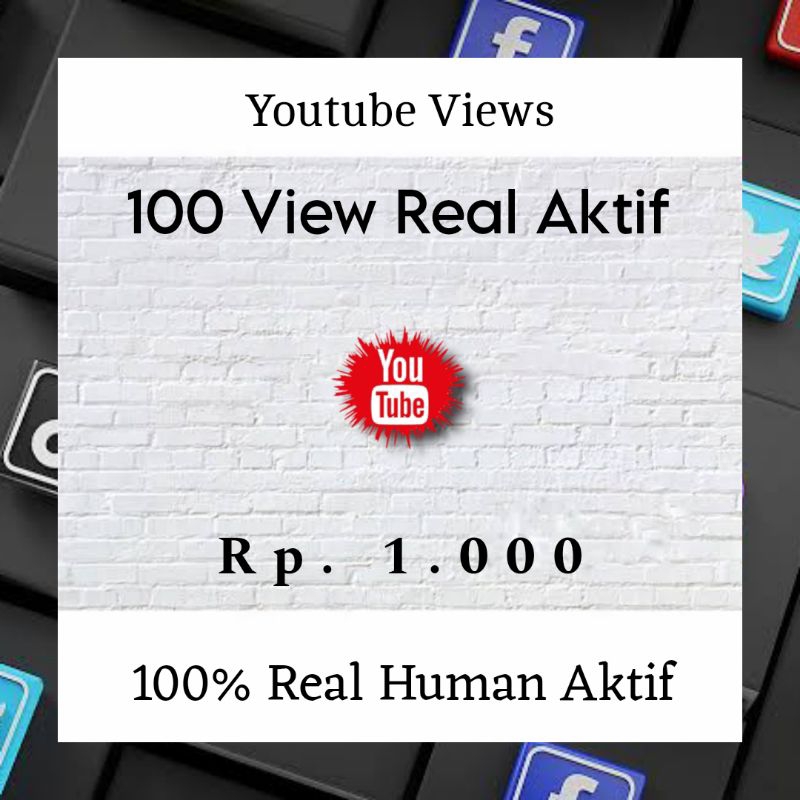 Views Youtube Permanen Aman Bergaransi