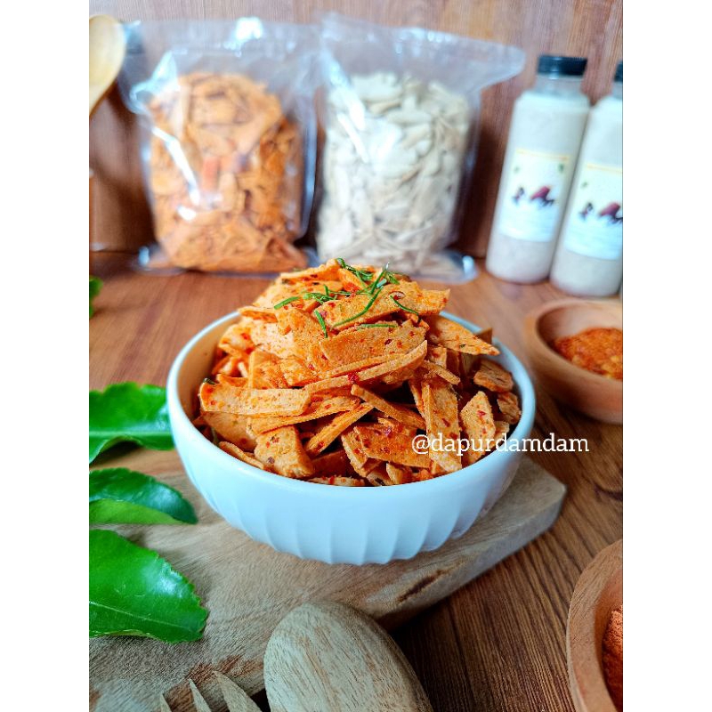 

BASRENG PEDAS DAUN JERUK 250 gr by @dapurdamdam