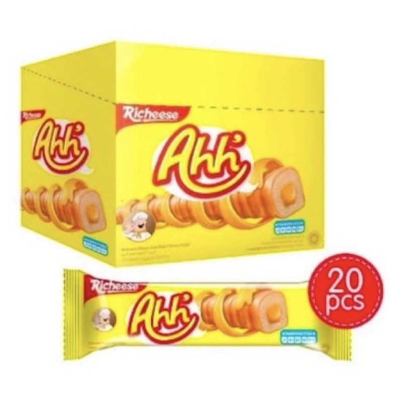 

Richeese nabati ahh isi 20 pcs/ Snack nabati / Nabati ahh