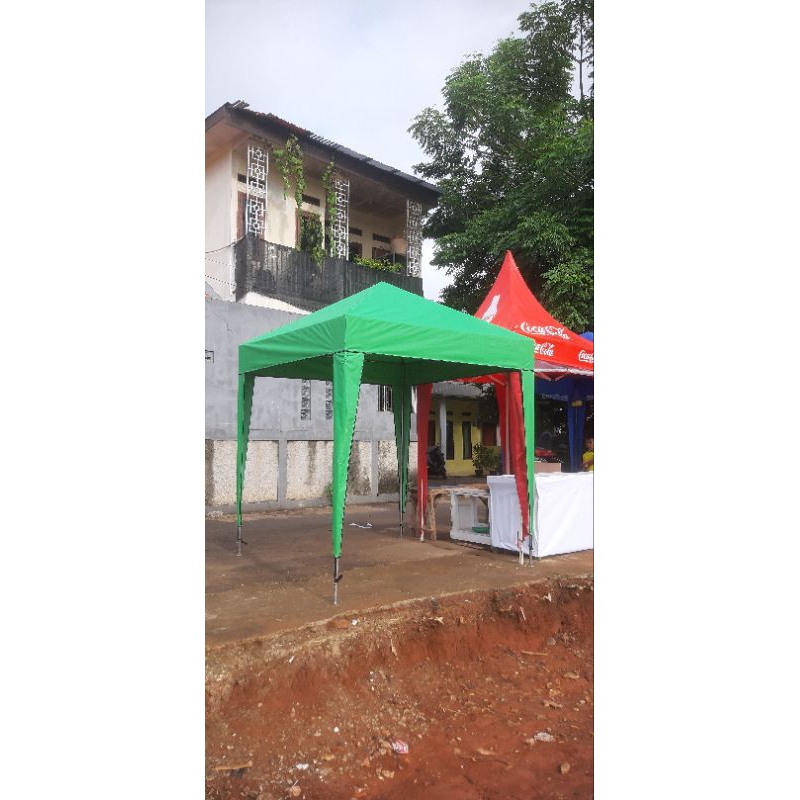 Tenda bongkar pasang ukuran 2x2 full set