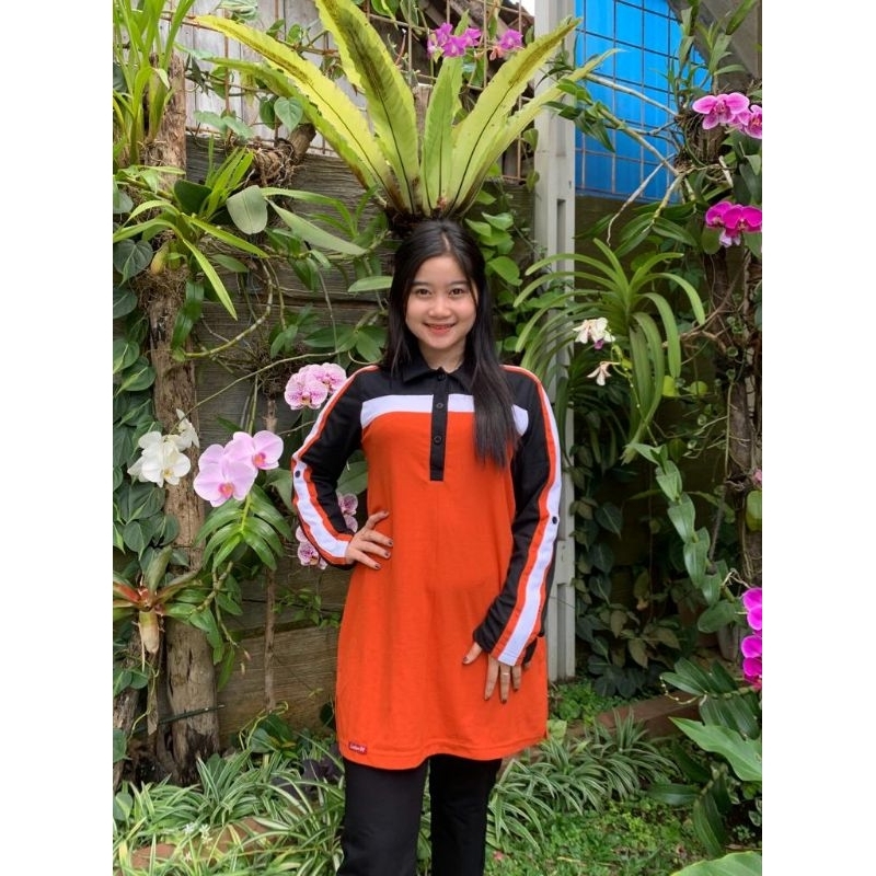 atasan Polo Kombinasi Ovaltin