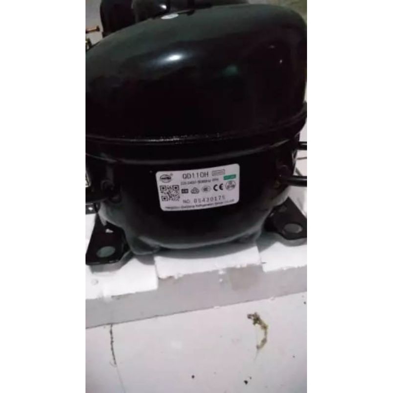 Kompresor kulkas jumbo kompresor freezer box 8 rak 1/3 QD110H