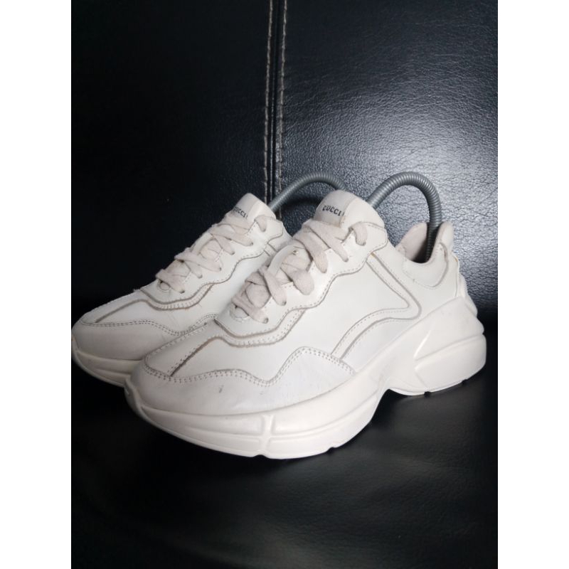 Gucci GG Apple Rhyton Sneaker-Off White