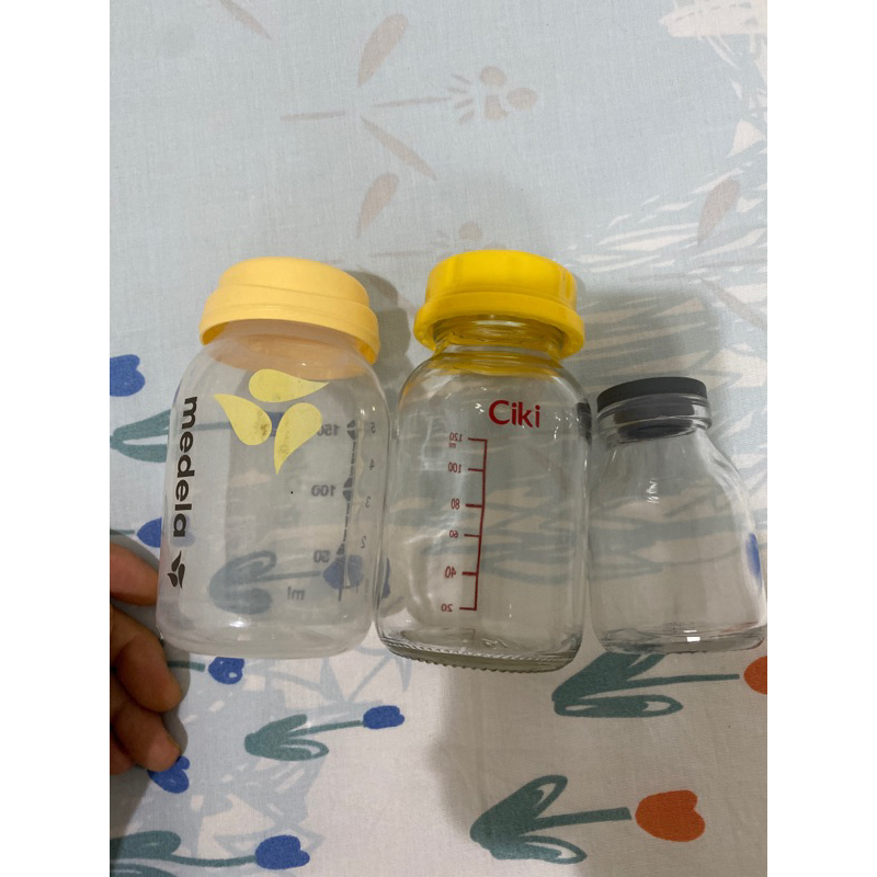 Medela 150ml botol kaca ciki 150ml botol kaca 50ml preloved