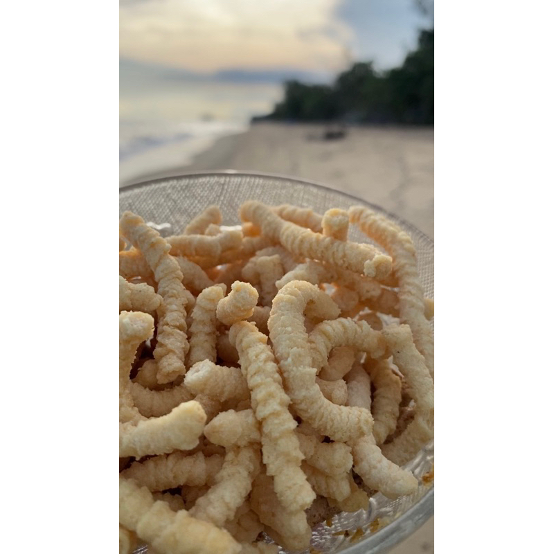 

Kue akar pinang bawang putih berat 100gr