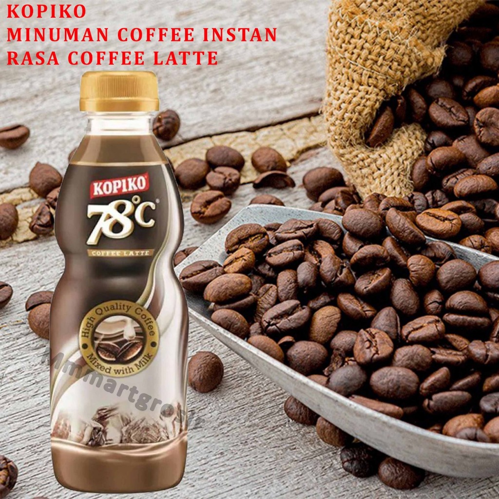 

Kopiko Coffee Latte / Milk Coffee Drink / Minuman Kopi Rasa Susu / 240ml