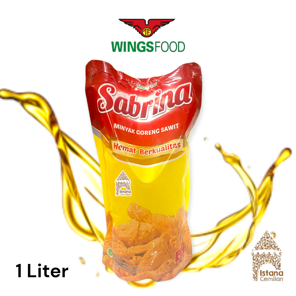 

Sabrina Minyak Goreng Pouch 1 Liter / 1 L