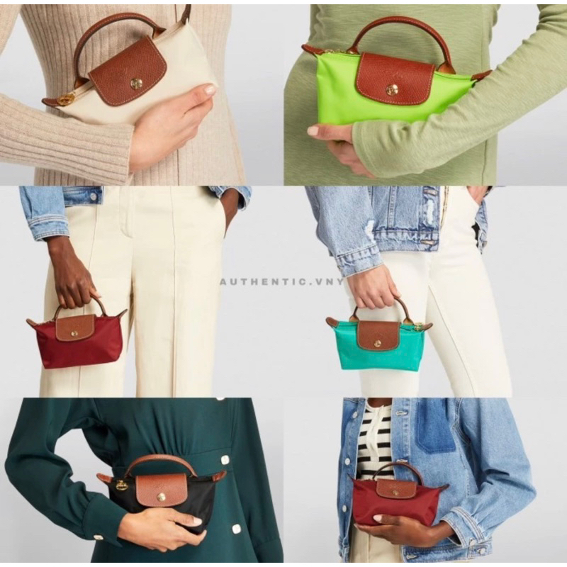 LC Le Pliage Pouch Top handle