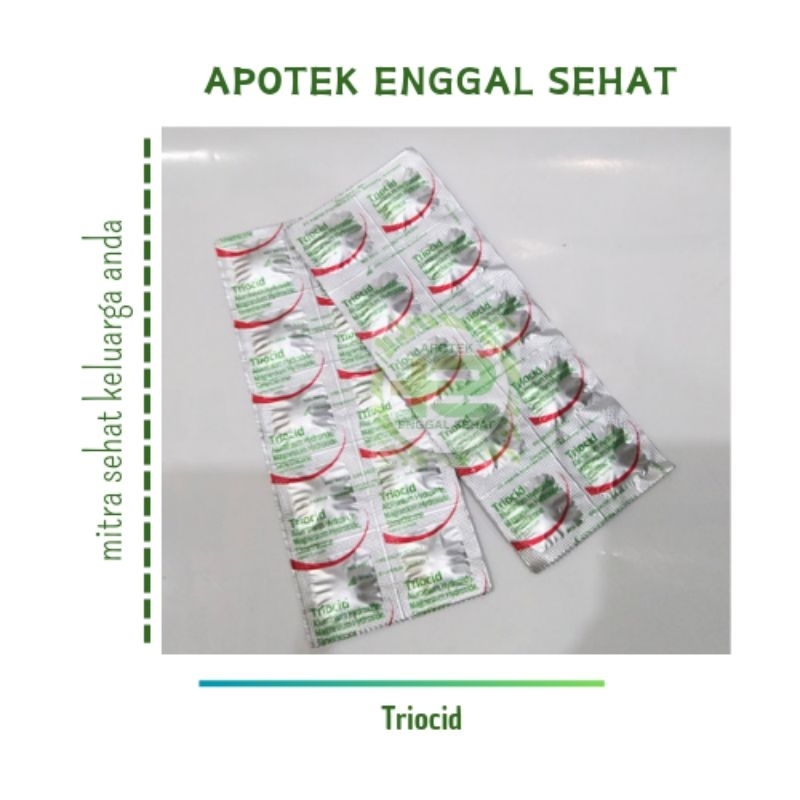 Triocid tab meredakan sakit maag