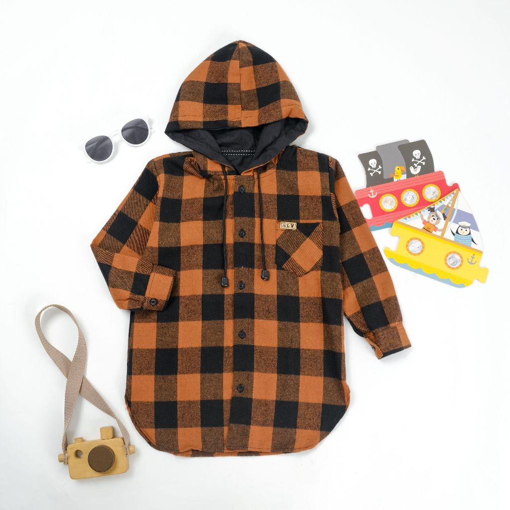 KURTA HOODIE ANAK TANGAN PANJANG 08 ALV.Inc