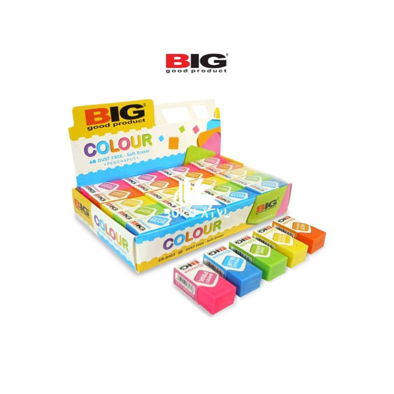 

Penghapus BIG Color Eraser 9243 Set 4 pcs