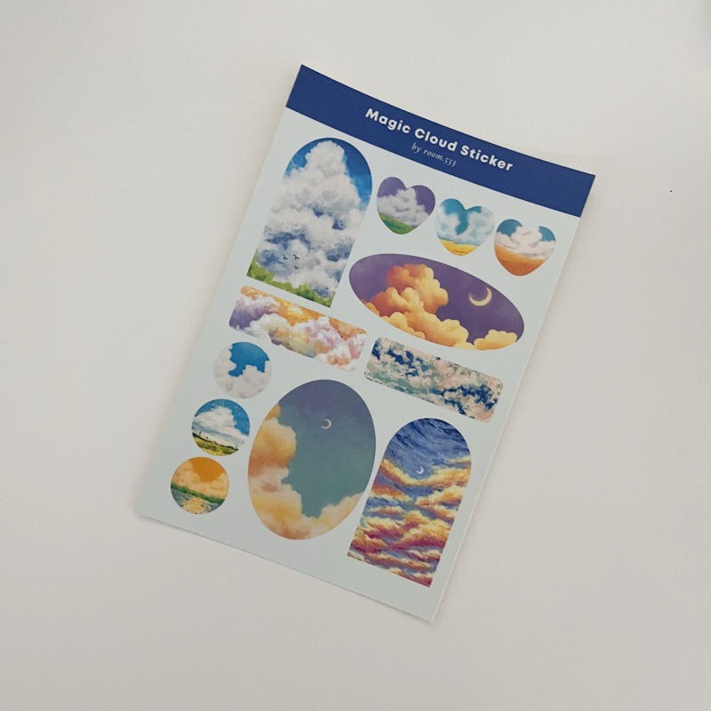 

[room.533] magic cloud sticker