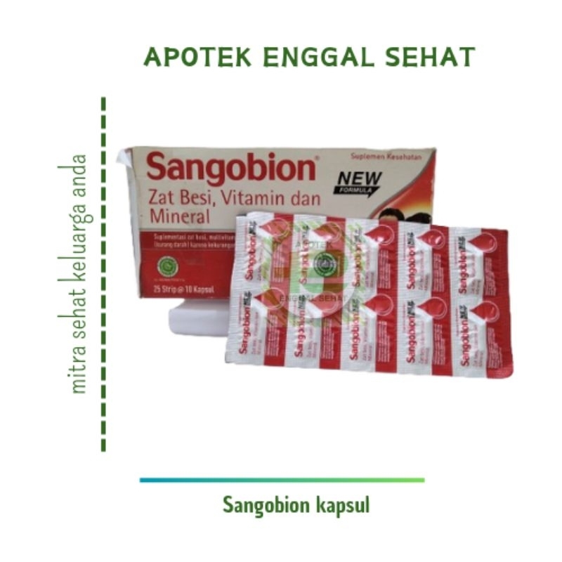 Sangobion kapsul penambah darah