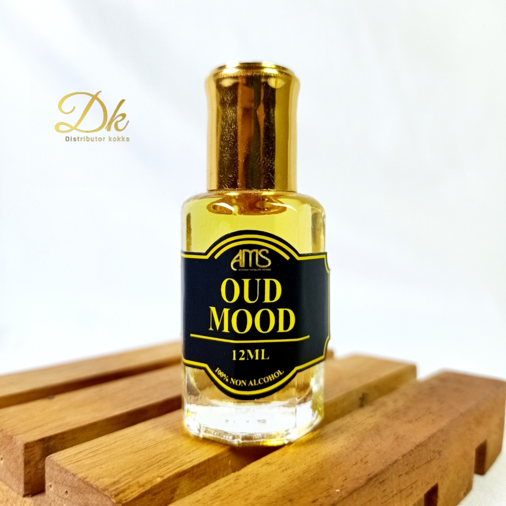 PARFUM OUD MOOD ROLL ON 100% PARFUM SHALAT 100% FULL BIBIT MURNI (BY AMS)