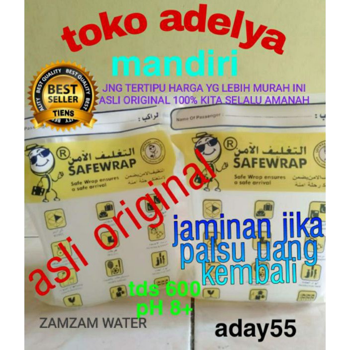 

TERMURAH Air zamzam 1 liter asli 1 original murni