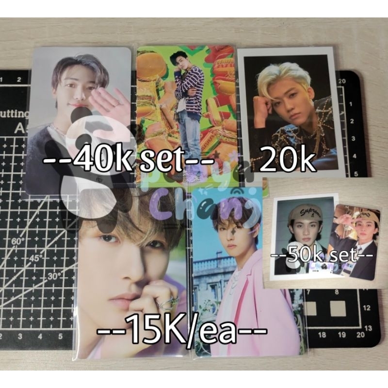 Photocard official jisung renjun spc dicon mark Introvert polaroid set Jaemin ar clip selca hot sauc