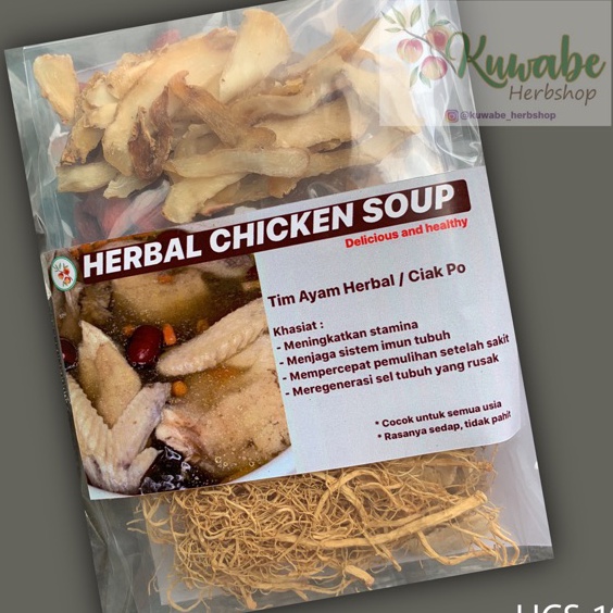 

Terlaku HCS1 HERBAL CHICKEN SOUPGINSENG CIAKPO TIM AYAM HERBAL 11 MACAM HERBAL MENINGKATKAN STAMINA