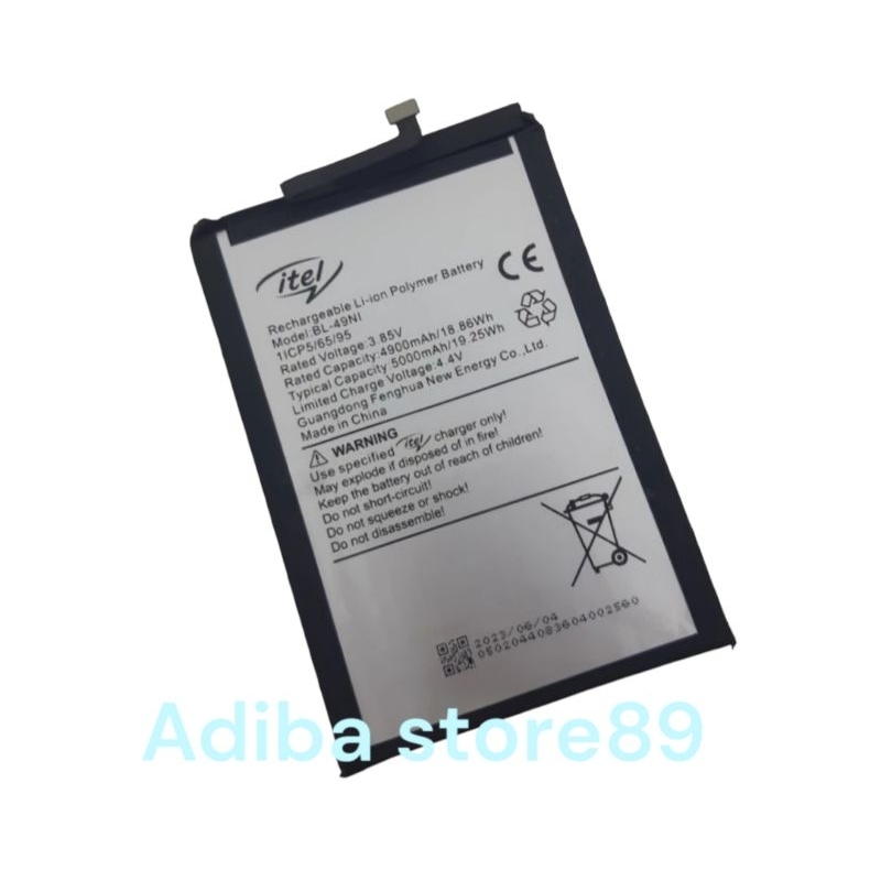Baterai Batre iTel Itel S23 Original Battery hp