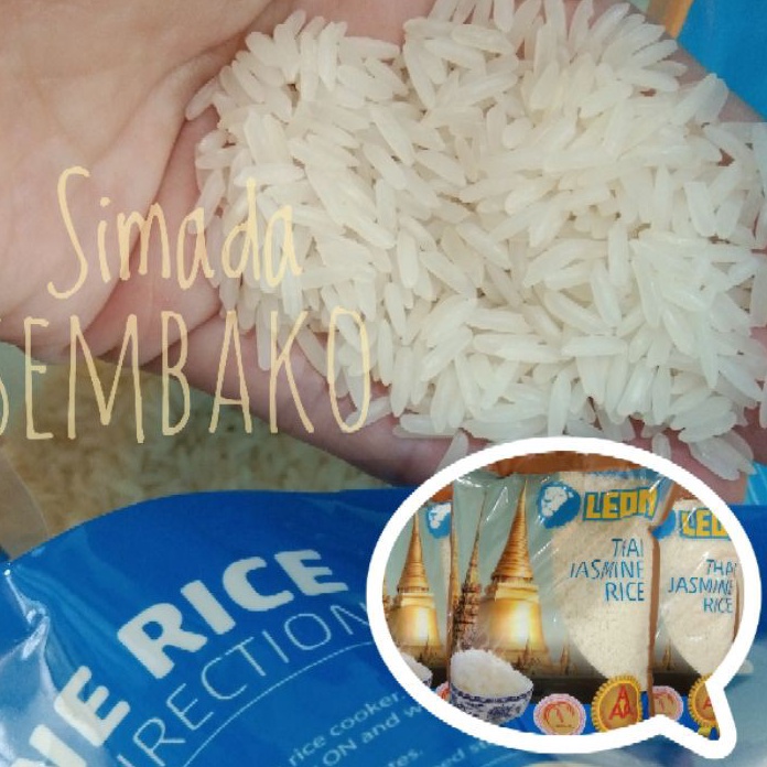 

XG34448 Beras Thailand Thai Jasmine Rice LEON AAA PREMIUM wangi bersih
