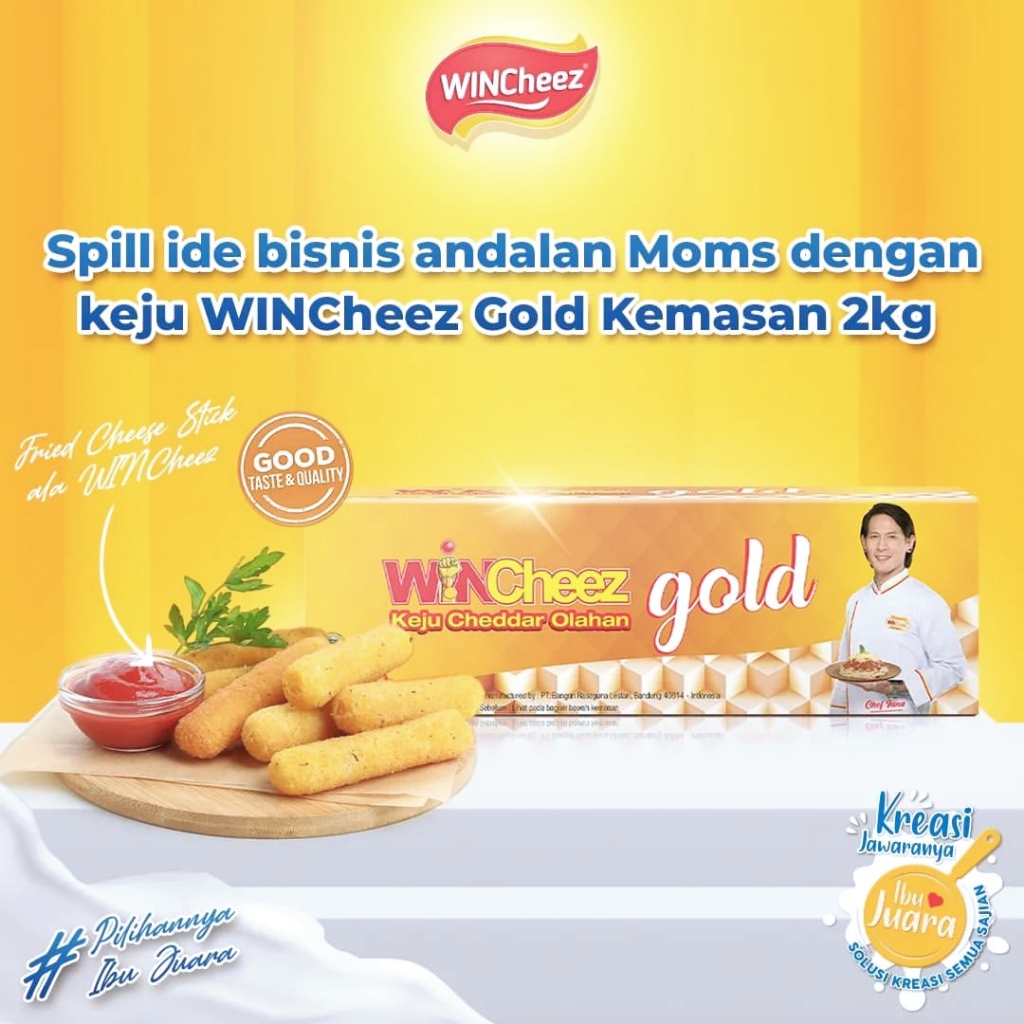 

Keju Wincheez Gold 2Kg