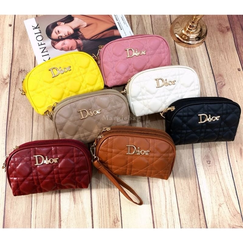Dompet Oval Dior
