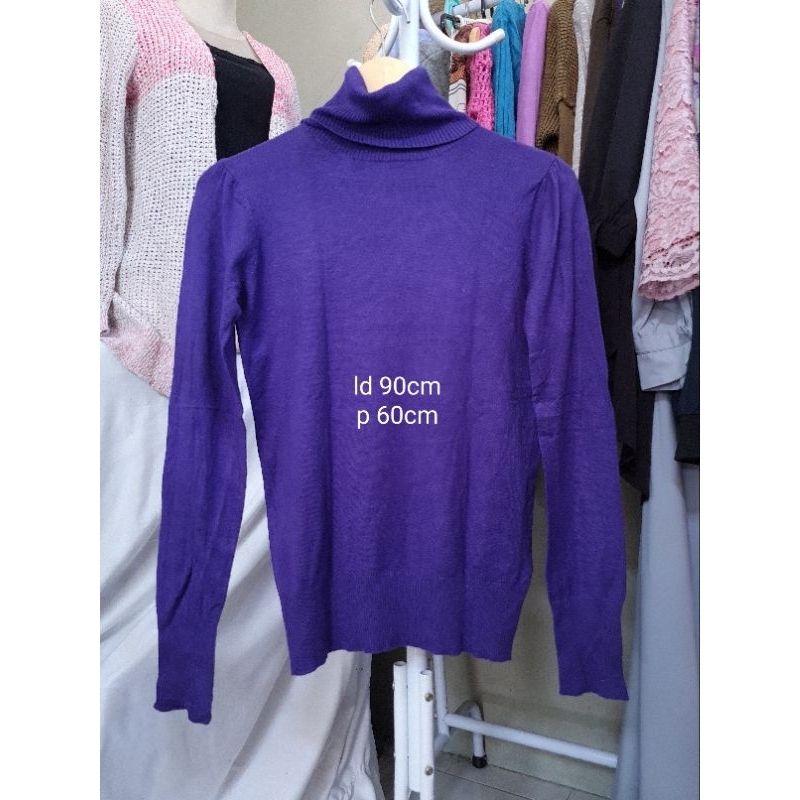 atasan wanita sweater rajut tipis PL