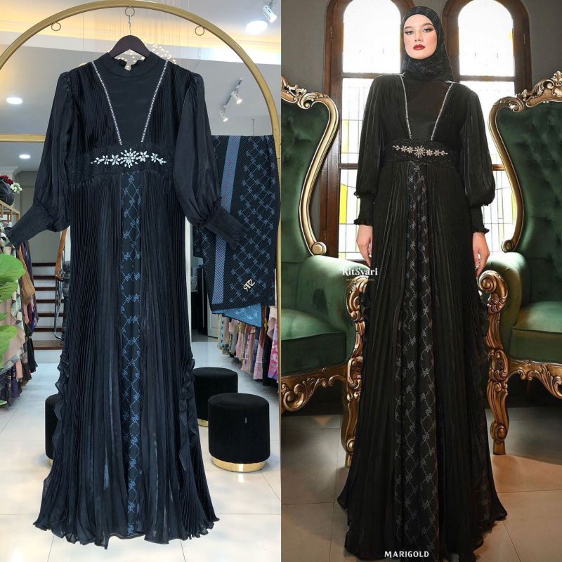 Gamis syar'i Ritz premium Glamour