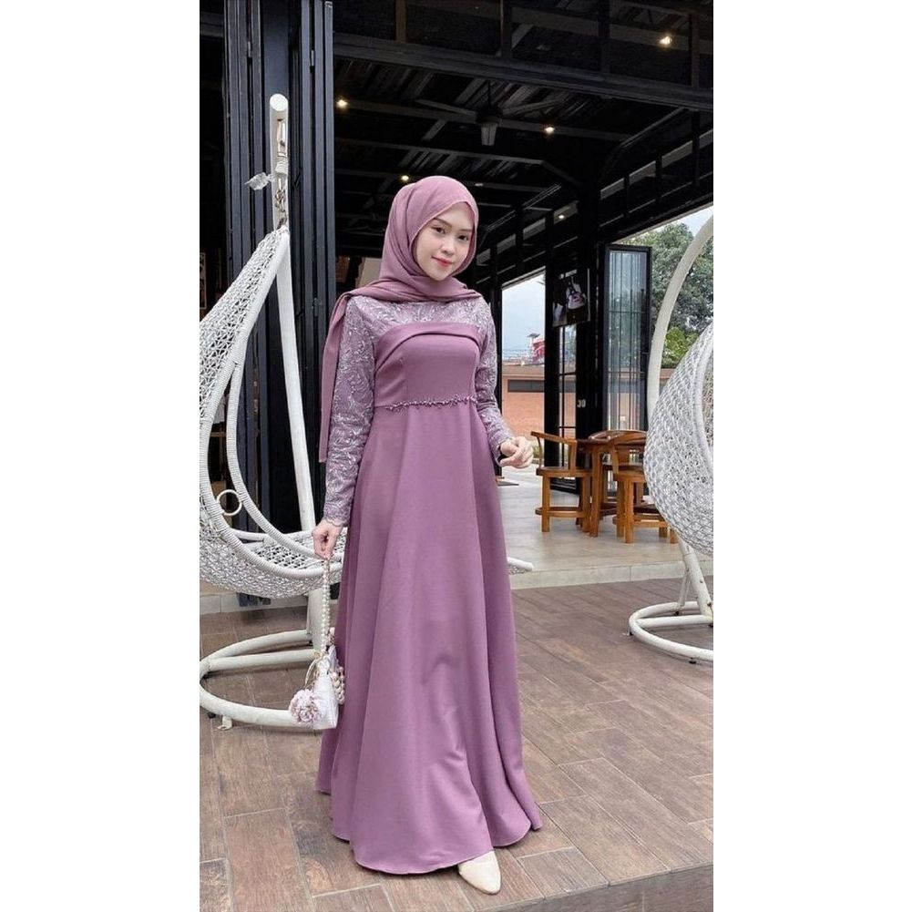 Dress Amara gamis serba bisa gamis kondangan