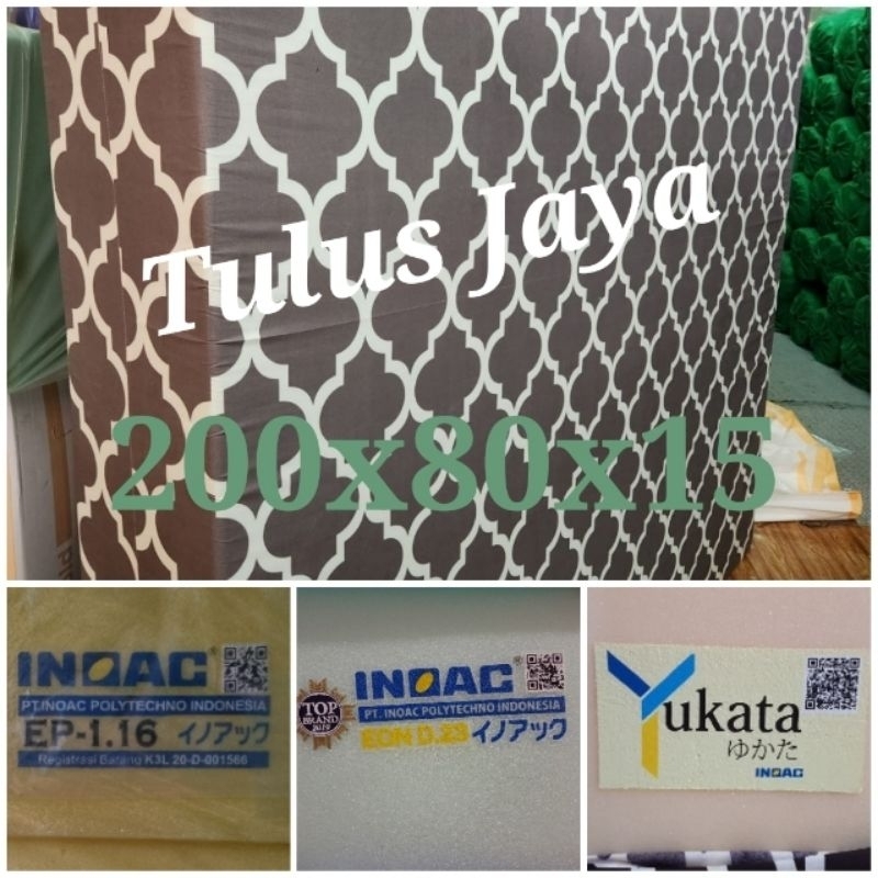 200x80x15 Topper/Kasur Busa INOAC YUKATA