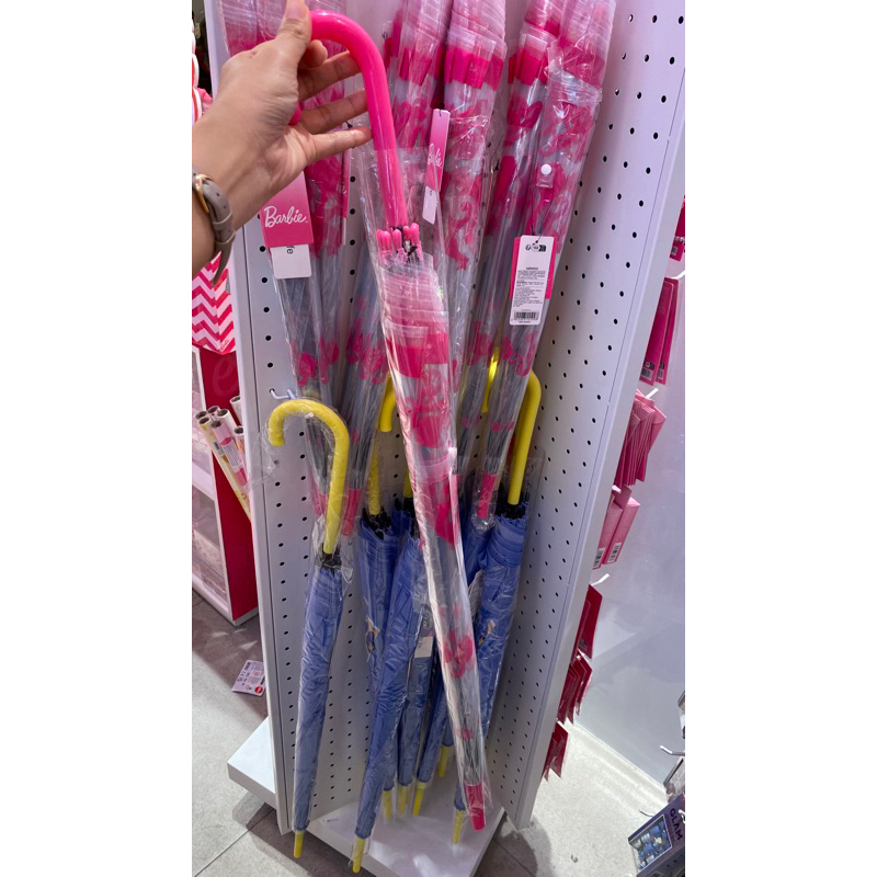 Miniso x Barbie Payung transparan