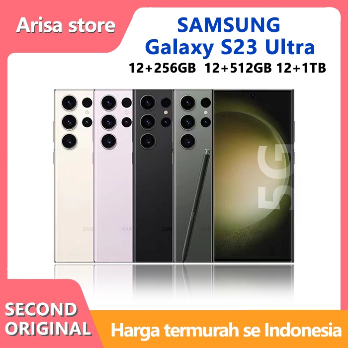 ［Sinyal Permanen］Samsung Galaxy S23 Ultra 5G 1TB 512GB 256GB Second Original Mulus