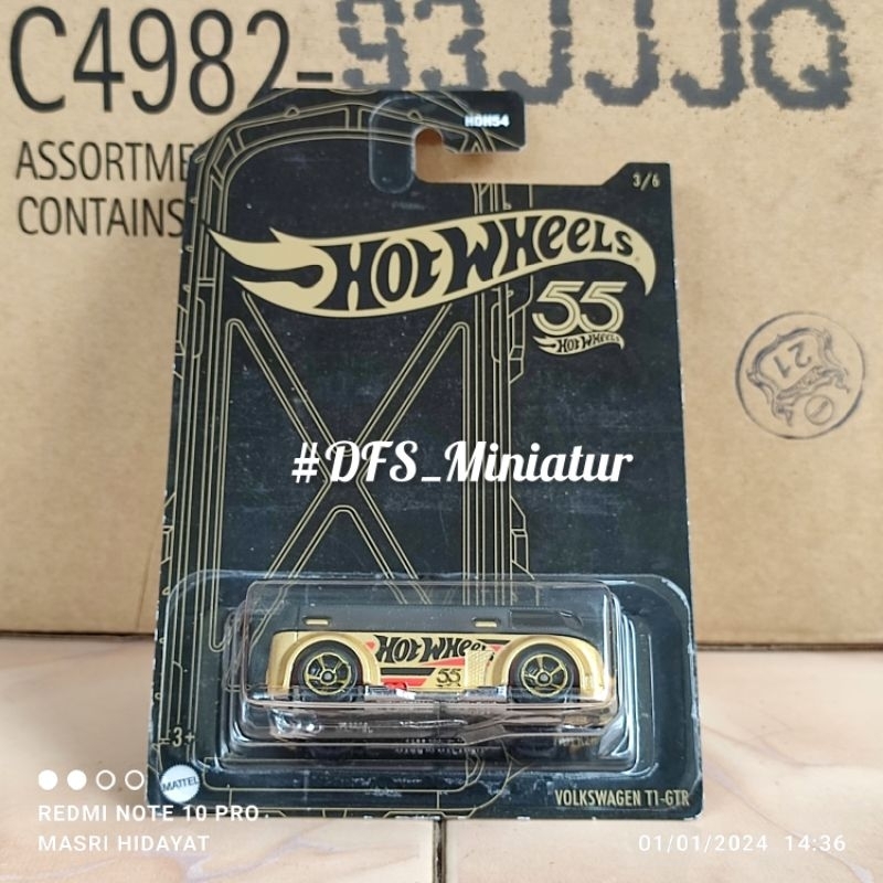 Hotwheels 55th Anniversary "Volkswagen T1 GTR"