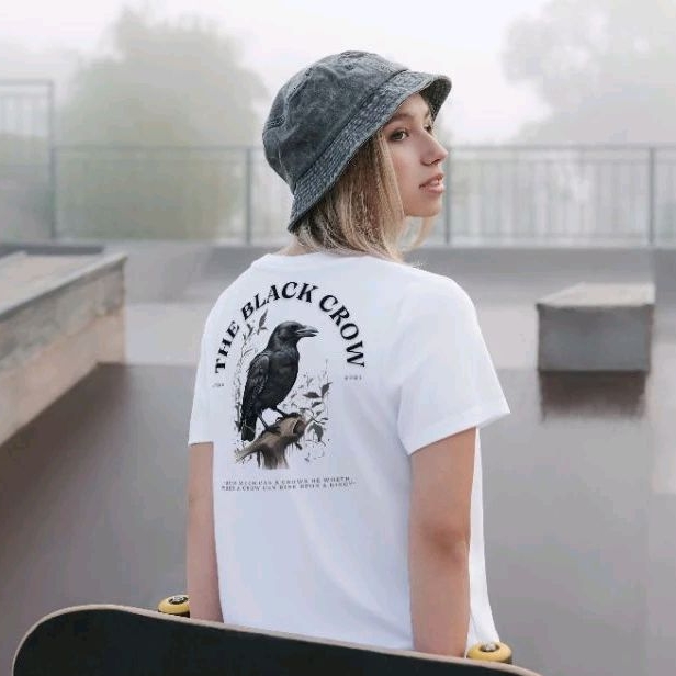 Valko - Kaos Sablon The Black Crow