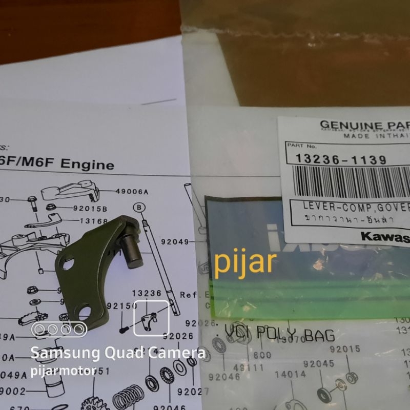 Lever Comp Governor As Tiang Super KIPS Kawasaki Ninja 150 R RR SS