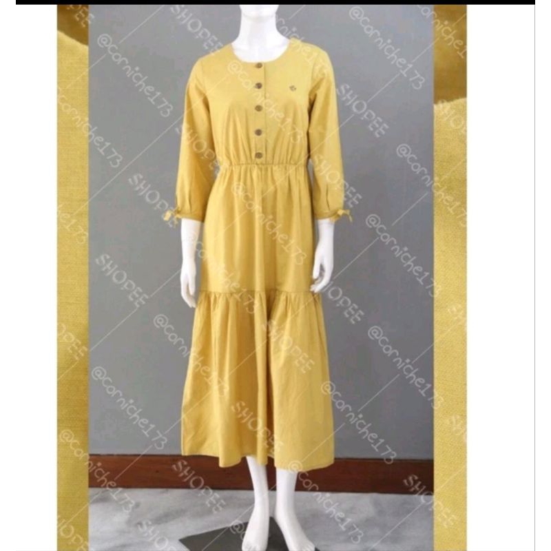 Corniche nadeera dress yellow / dress corniche